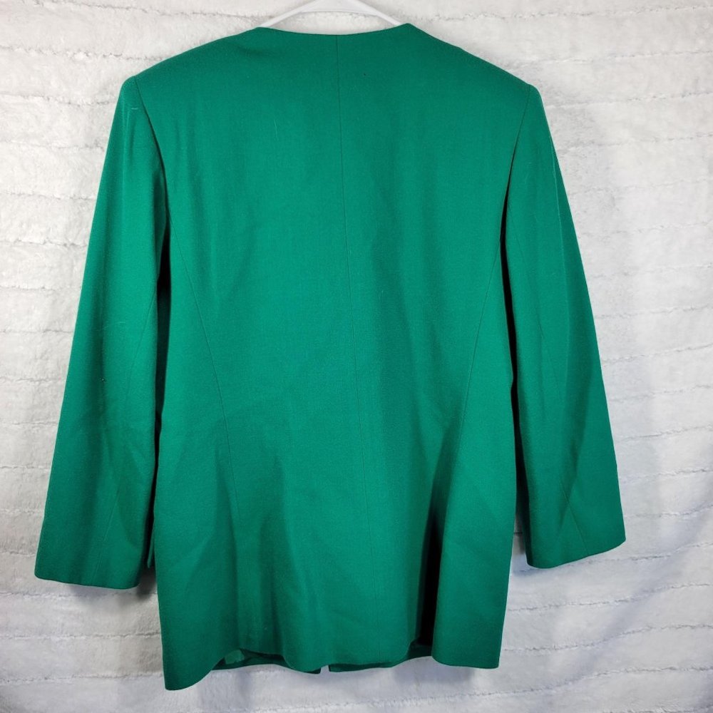 Kasper A.S.L. 10 Women's Wool Blazer Jacket coat - Picture 2 of 8